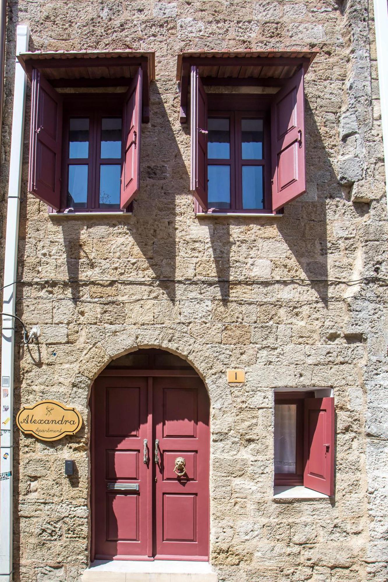 Rhodes City Alexandras Stone Houseヴィラ エクステリア 写真