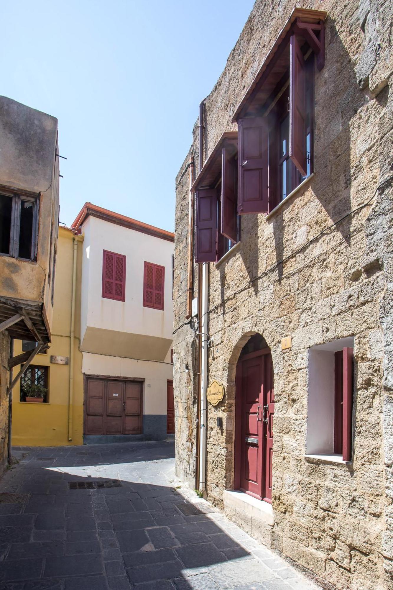Rhodes City Alexandras Stone Houseヴィラ エクステリア 写真