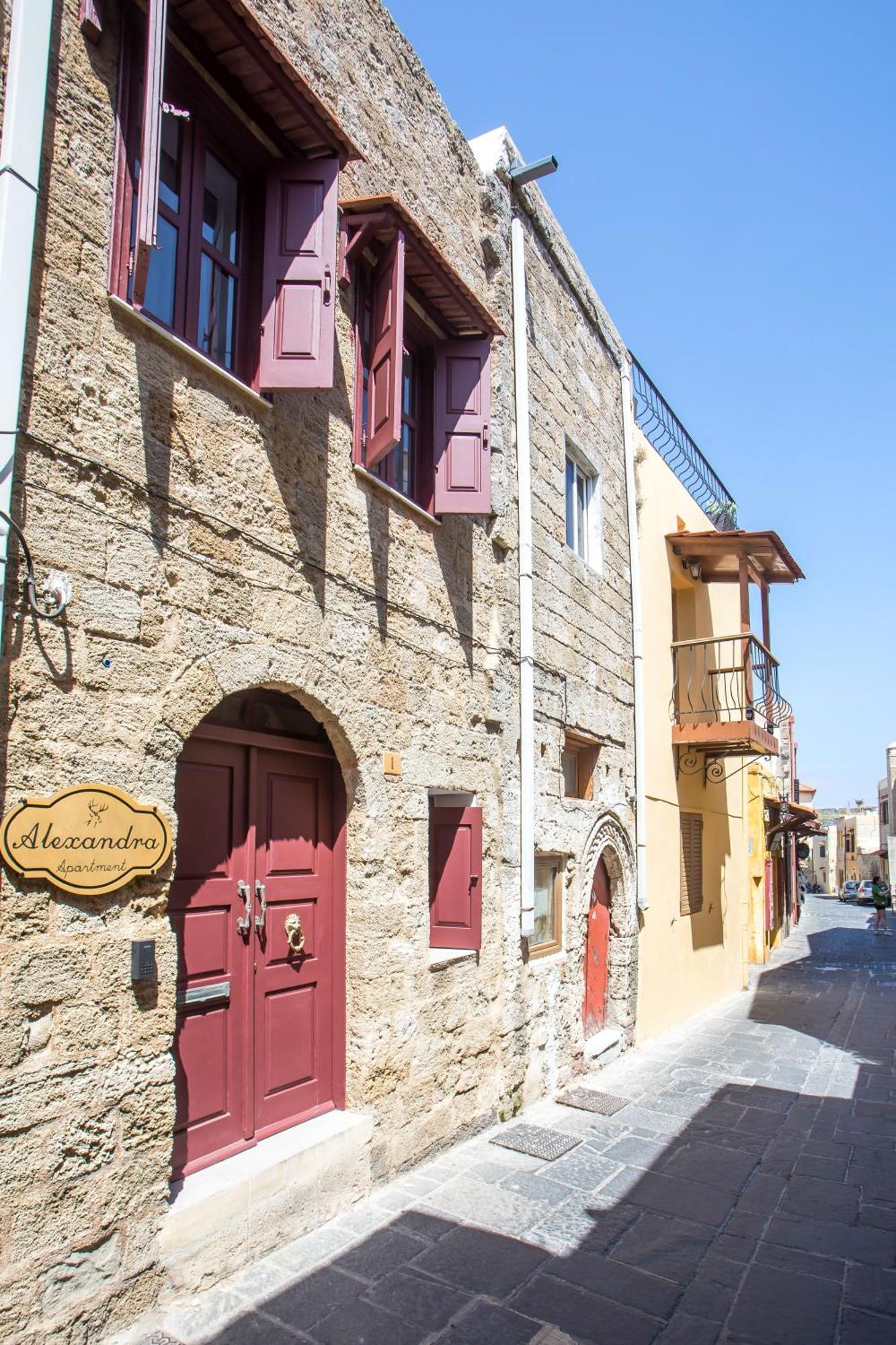 Rhodes City Alexandras Stone Houseヴィラ エクステリア 写真